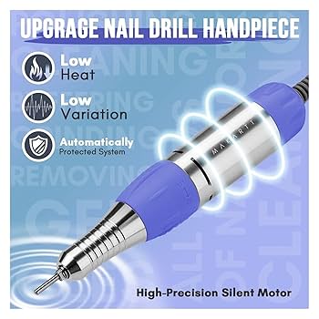 Amazon | ネイルドリル、電動ネイルドリルマシン、アクリル